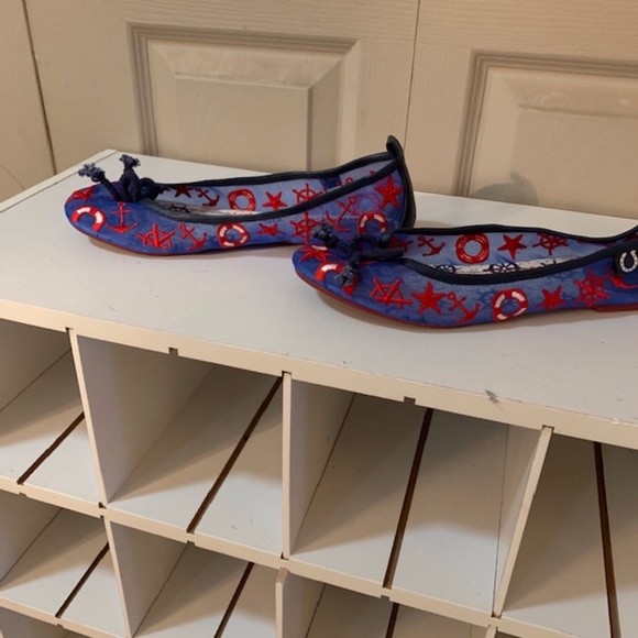 miss L Fire Shoes Nautical Flats Poshmark